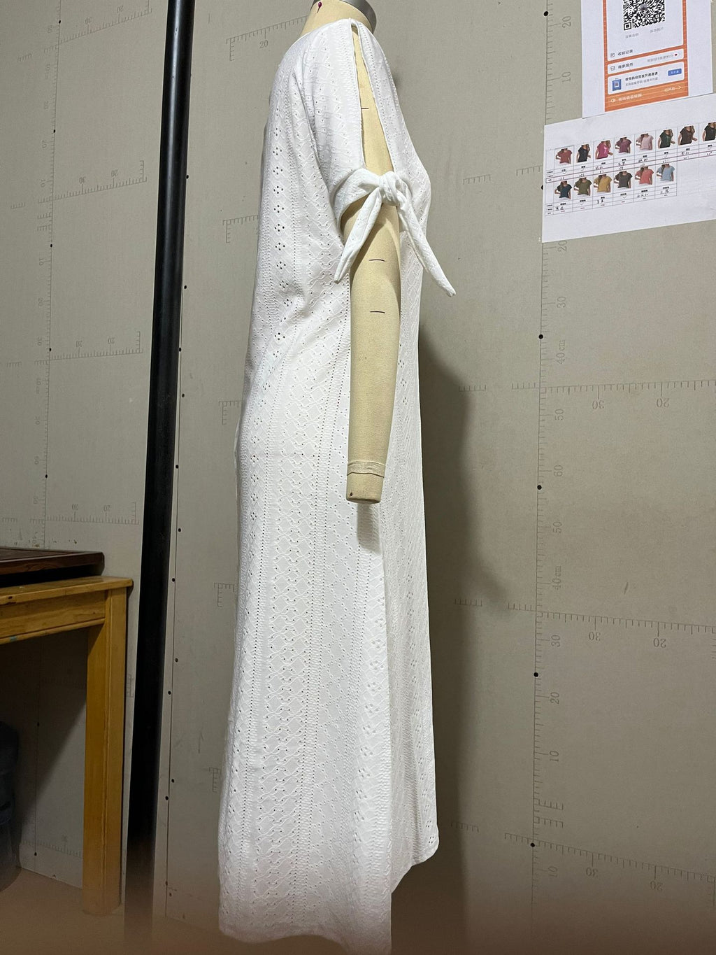 2023 Summer New Cross-border European and American Women's Dress Amazon Women's Hole Hollow V-Neck Lace Ruffles
