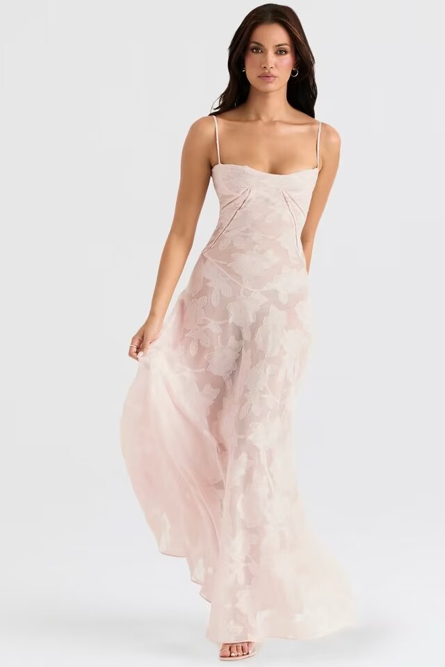 2024 Sexy Sleeveless Strap Backless dress Women's Chiffon Embroidered Square Collar Ball Evening Dress dress