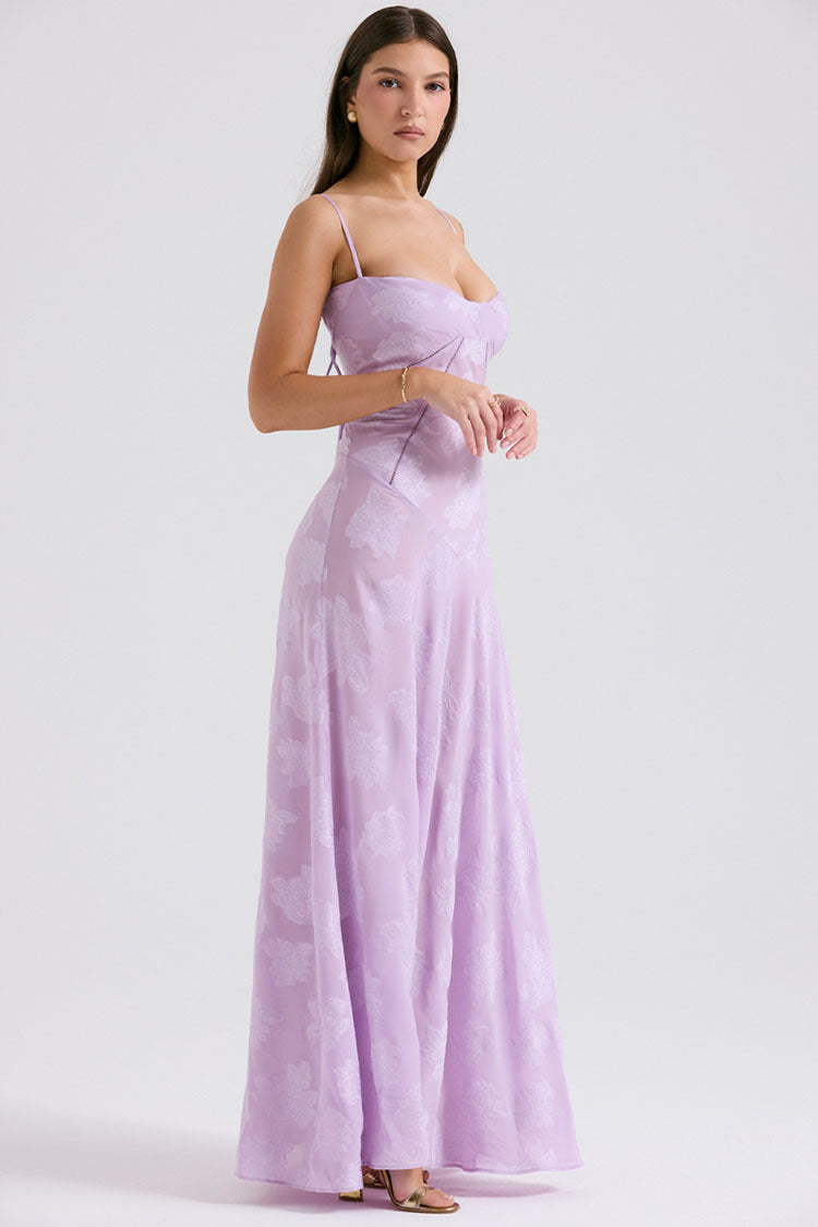 2024 Sexy Sleeveless Strap Backless dress Women's Chiffon Embroidered Square Collar Ball Evening Dress dress